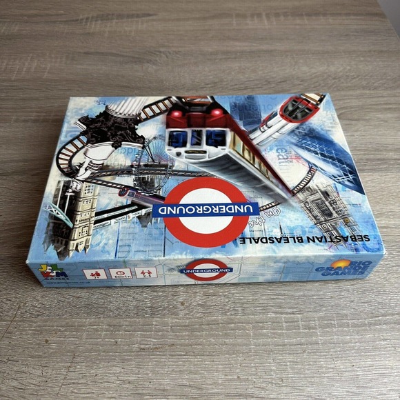 On the Underground Train Rio Grande Games Board Game - 98% complete in GUC - Picture 7 of 12